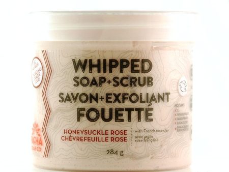 Savon + Exfoliant Fouetté Chèvrefeuille Rose Cheap