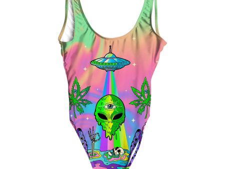 Psyc Trip All Over Print One-Piece Swimsuit Online now