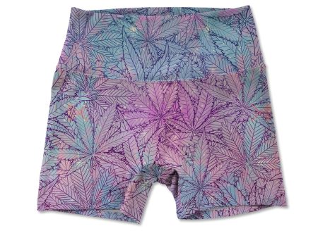 Canna~ Allover Print Women s Active Shorts For Cheap