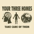 Your Three Homes Premium Graphic Tee on Sale