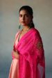 Gul Nude Pink Side Kali Side Silk Kurta Set For Discount