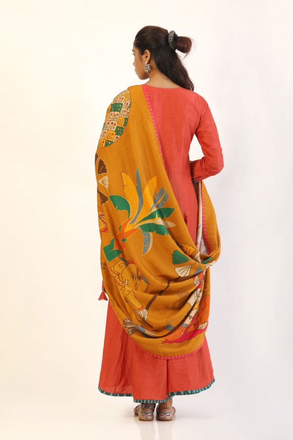 vakratunda dupatta Hot on Sale