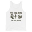 Your Three Homes  Graphic Tank Top Fashion