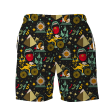 Bicycle Day Pattern All Over Print Men s Shorts Discount