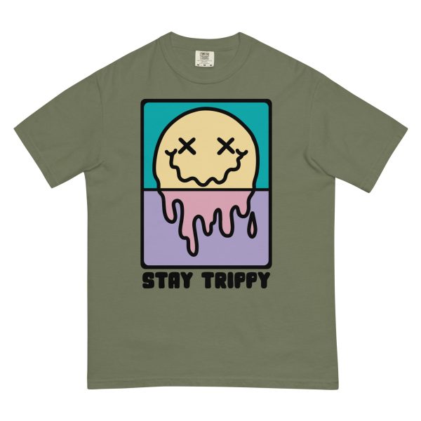 Stay Trippy Premium Graphic Tee Discount