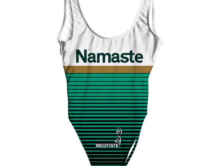 Namaste All Over Print One-piece Swimsuit Fashion