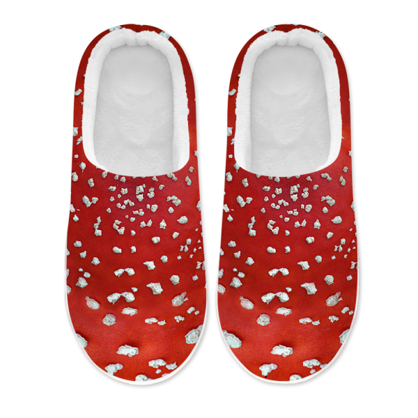 Amanita Men s Plush Slippers For Sale