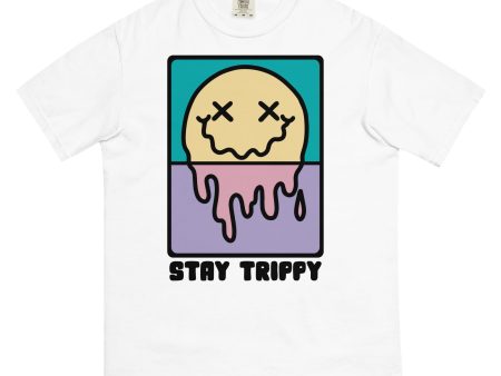 Stay Trippy Premium Graphic Tee Discount