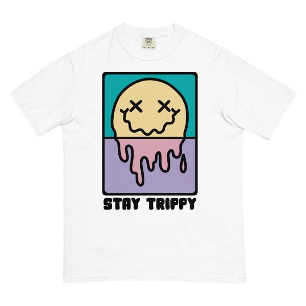 Stay Trippy Premium Graphic Tee Discount