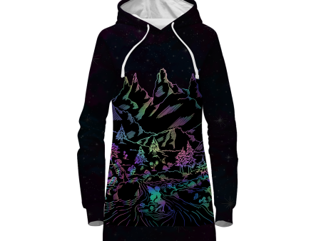 Psi~ World All Over Print Hoodie Dress Discount