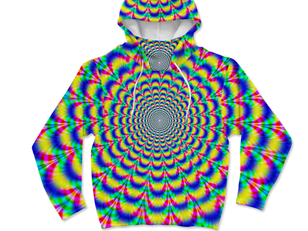 Psi~ Spiral All Over Print Mask Hoodie For Discount