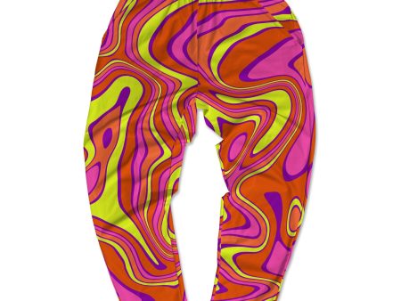 Acid All Over Print Muscle Pants For Discount