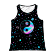 Yinyang Galaxy All Over Print Unisex Tank Top Hot on Sale