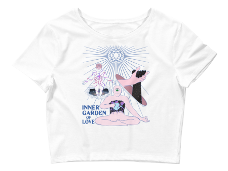 Inner Garden Of Love Graphic Crop Tee Discount