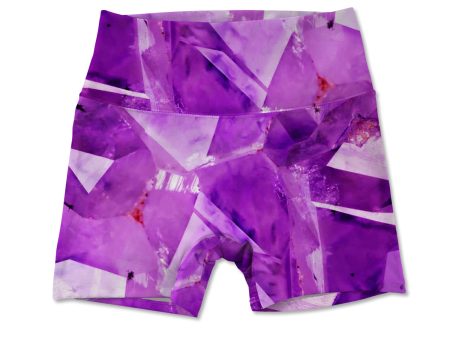 Amethyst Purple Women s Active Shorts For Discount