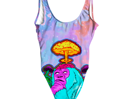 Awakened Ape All Over Print One-Piece Swimsuit Online now