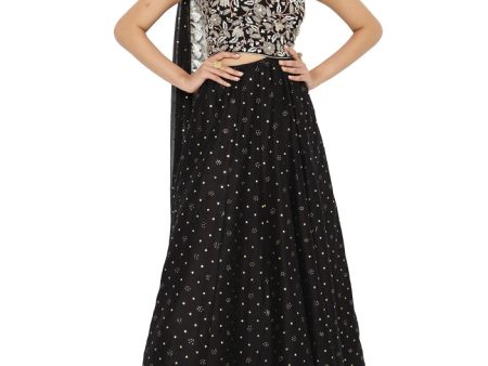 Payal Singhal Embroidered One Shoulder Gown For Discount