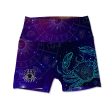 Cancer Allover Print Women s Active Shorts Online