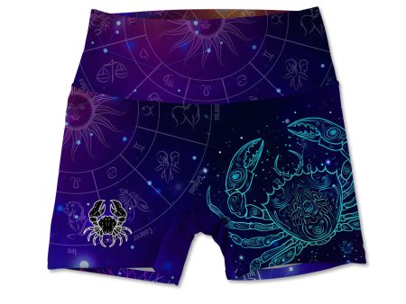 Cancer Allover Print Women s Active Shorts Online