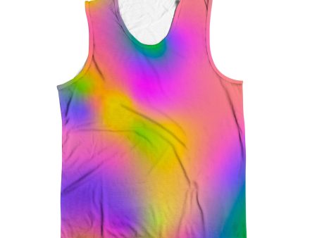 Neon Dream All Over Print Sleeveless Tee Fashion