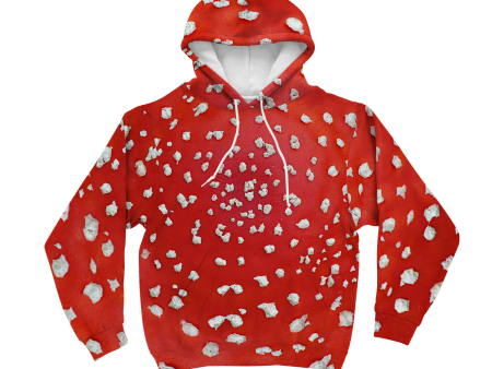 Amanita All Over Print Unisex Hoodie Hot on Sale