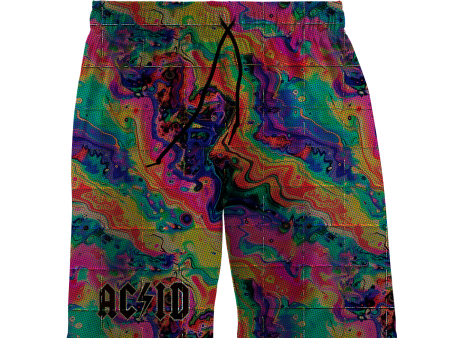 Acid Melt All Over Print Men s Shorts Online now