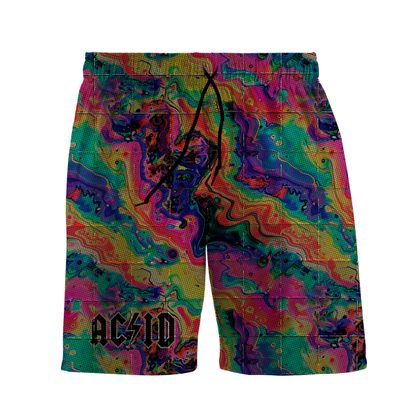 Acid Melt All Over Print Men s Shorts Online now