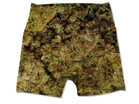 Cann~ Buds Allover Print Women s Active Shorts Cheap