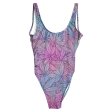 Canna~ Pattern All Over Print One-Piece Swimsuit on Sale