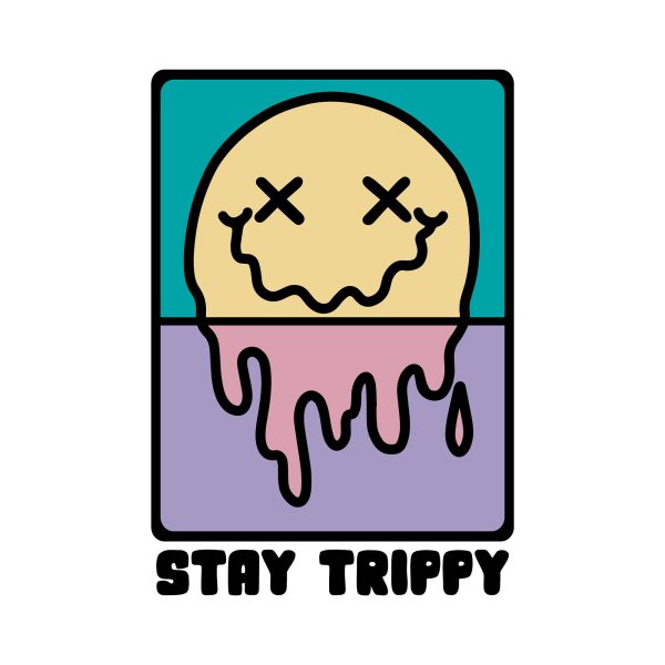 Stay Trippy Premium Graphic Tee Discount