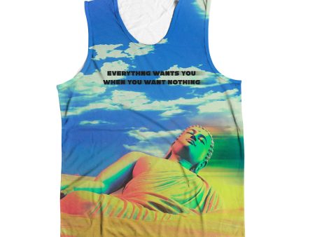 Everything Wants You All Over Print Sleeveless Tee For Discount