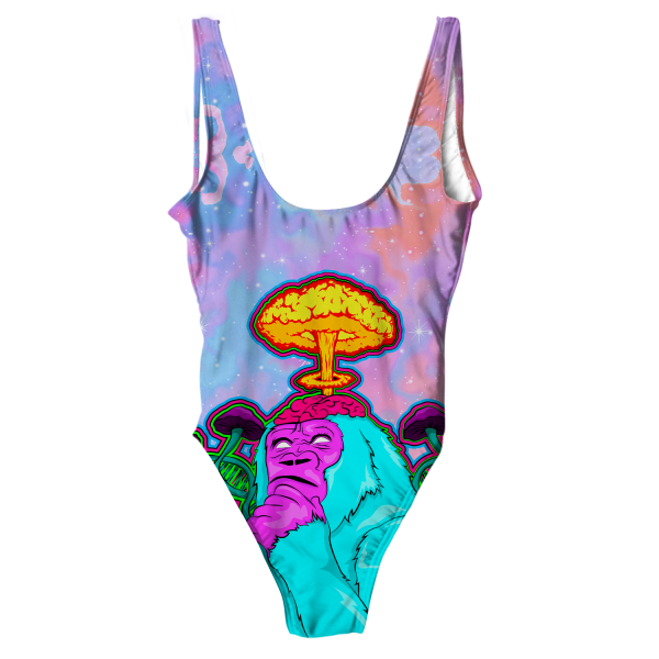 Awakened Ape All Over Print One-Piece Swimsuit Online now