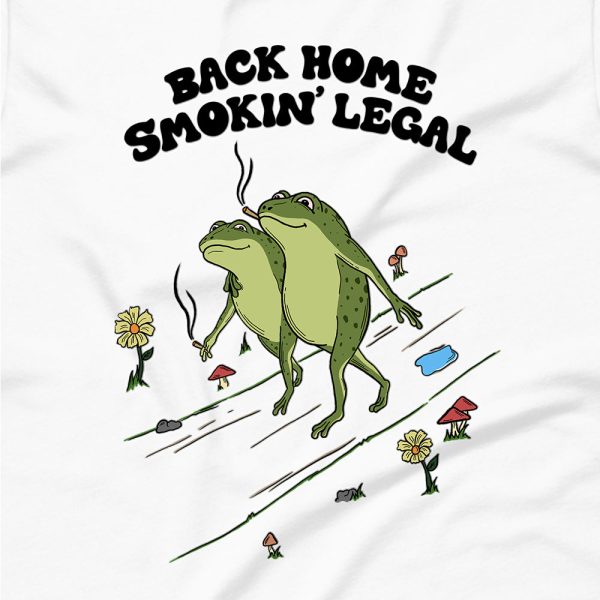 Back Home Smokin Legal Graphic Hoodie Online Sale