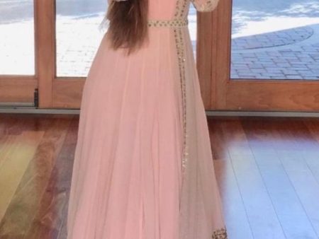 Astha Narang In Pink Anarkali Set Supply