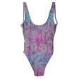 Canna~ Pattern All Over Print One-Piece Swimsuit on Sale