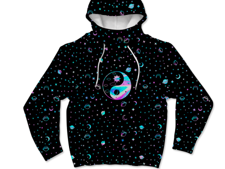 Yinyang Galaxy All Over Print Mask Hoodie Online Sale