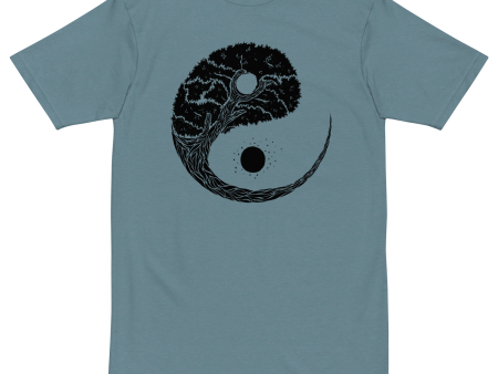 Yinyang Tree Premium Graphic Tee Online now