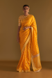 Mango Yellow Springbud Saree Online