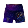 Capricorn Allover Print Women s Active Shorts Online Hot Sale