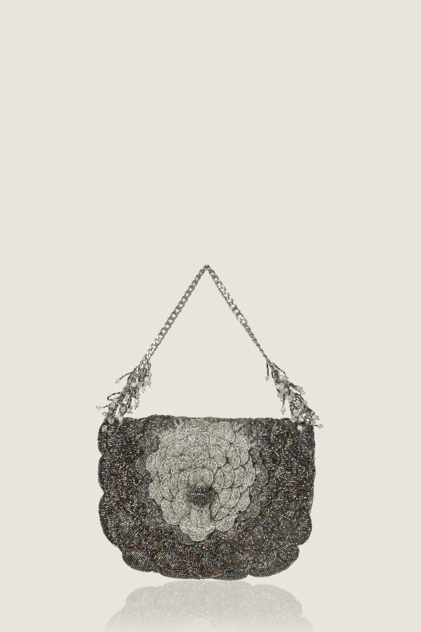 coco beaded sling - silver Online Hot Sale