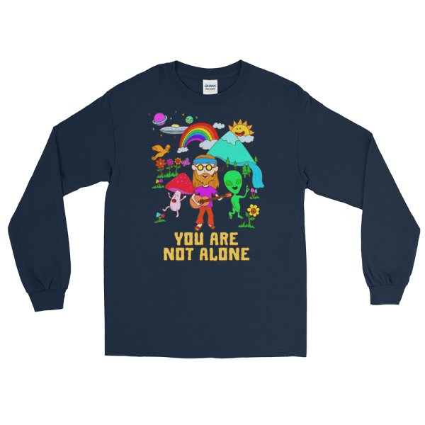 You Are Not Alone Graphic Long Sleeve Online