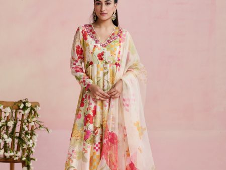 Zoho Anarkali Set Sale