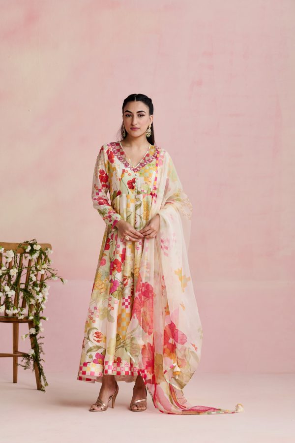 Zoho Anarkali Set Sale