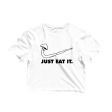 Just Eat It Graphic Crop Tee Hot on Sale