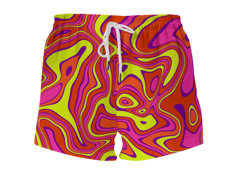 Acid All Over Print Women s Shorts For Discount