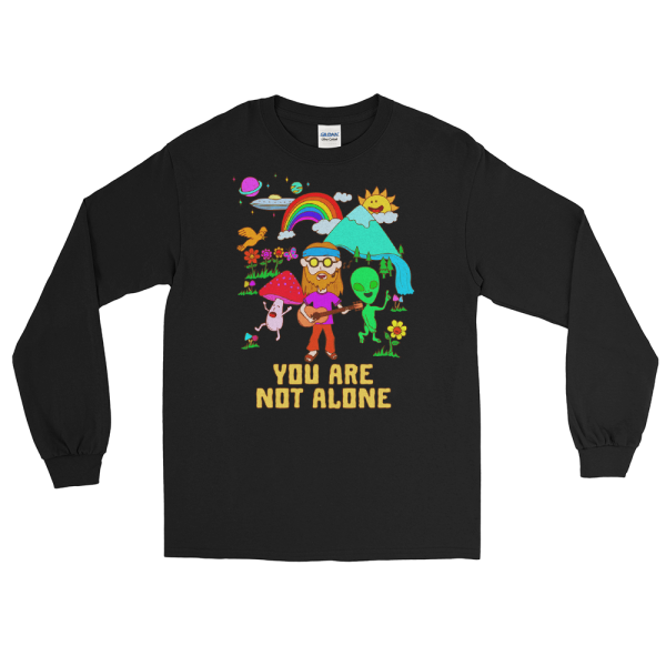 You Are Not Alone Graphic Long Sleeve Online