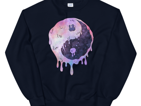 Yinyang Melting Graphic Sweatshirt Online