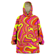 Acid All Over Print Wearable Blanket Hoodie For Discount