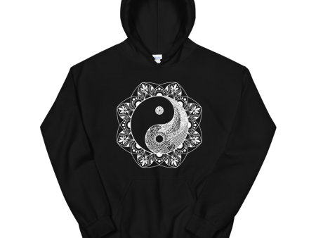 Yinyang Mandala Graphic Hoodie Hot on Sale