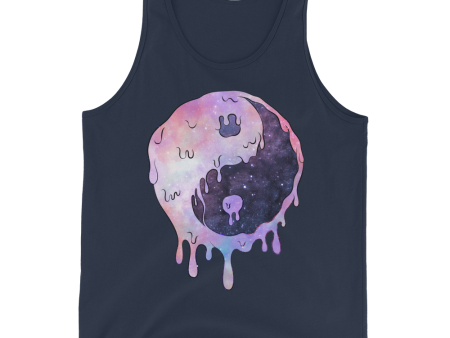 Yinyang Melting Graphic Tank Top Cheap